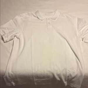 Amazon essential XLClassic White Polo Shirt